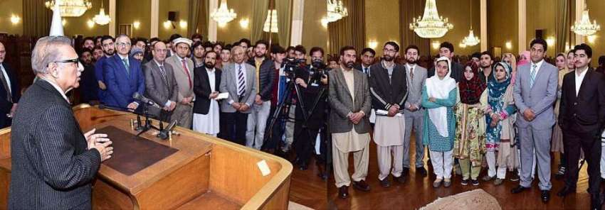 اسلام آباد: صدر مملکت ڈاکٹر عارف علوی ، یونیورسٹی آف بلتستان ..