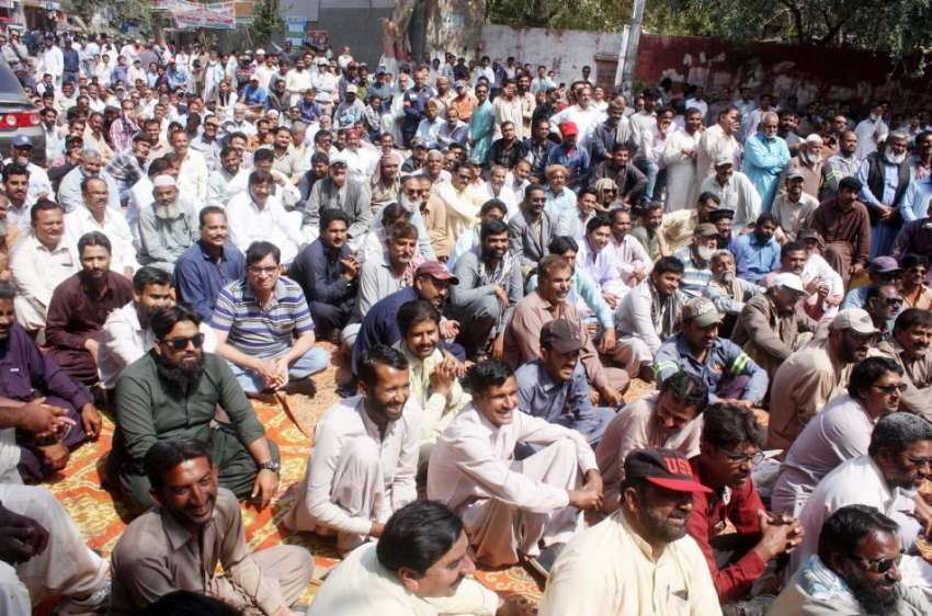 حیدر آباد: واپڈا ہائیڈرو الیکٹرک ورکرز یونین کے زیر اہتمام ..