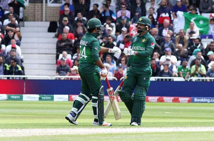نوٹنگھم: پاکستان اور انگلینڈ کے مابین کھیلے جانیوالے آئی ..