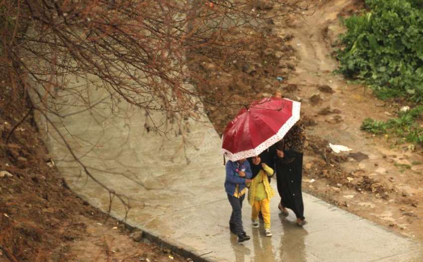 اسلام آباد: وفاقی دارالحکومت میں ہونیوالی بارش سے بچنے کے ..