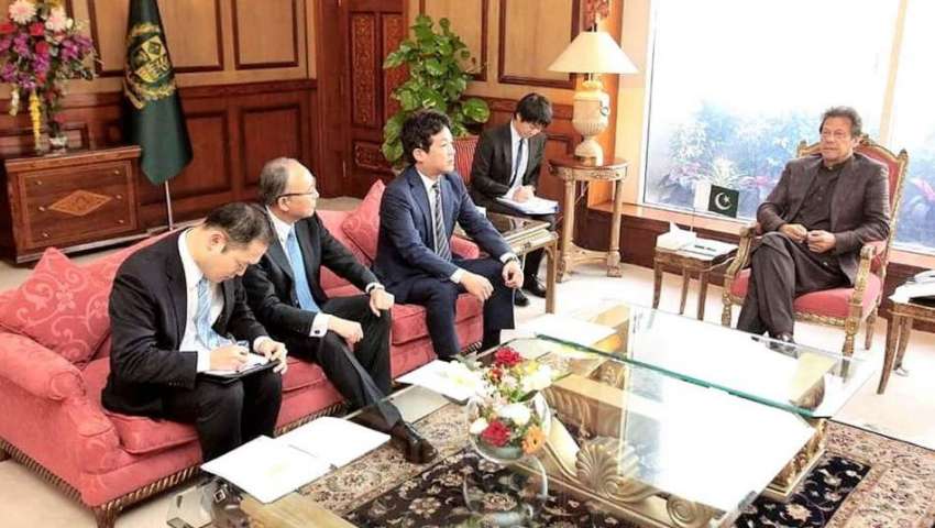 اسلام آباد: وزیر اعظم عمران خان سے پاکستان میں جاپان کے سفیر ..