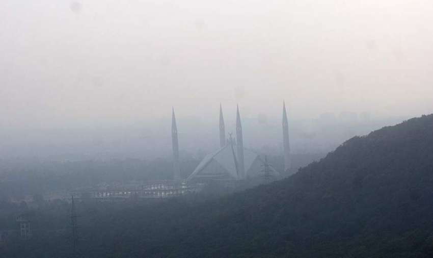 اسلام آباد: وفاقی دارالحکومت میں مارگلہ ہلز سے شاہ فیصل ..