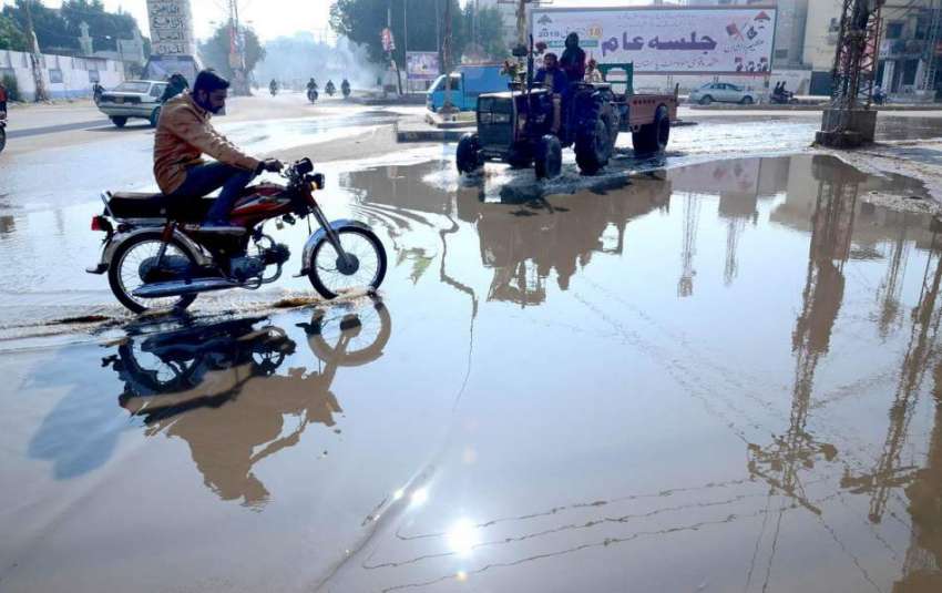 حیدر آباد:لطیف آباد میں سیوریج کی پانی کے باعث شہریوں کو ..