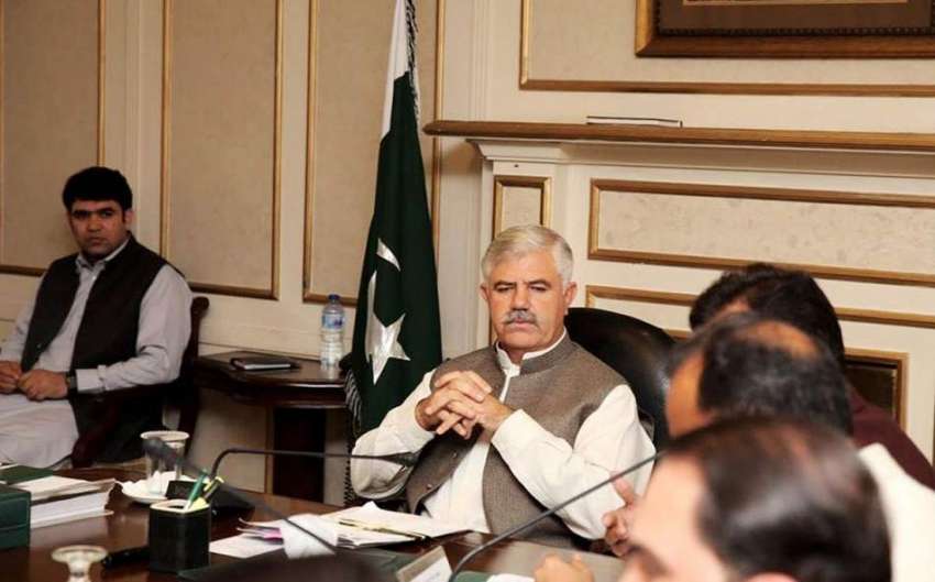 پشاور: وزیر اعلیٰ خیبر پخونخوا محمود خان کوہاٹ ضلع میں ترقیاتی ..