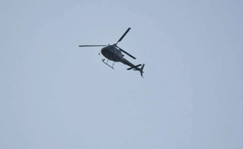 لاہور: محرم الحرام کے مرکزی جلوس کی ہیلی کاپٹر کے ذر یے نگرانی ..