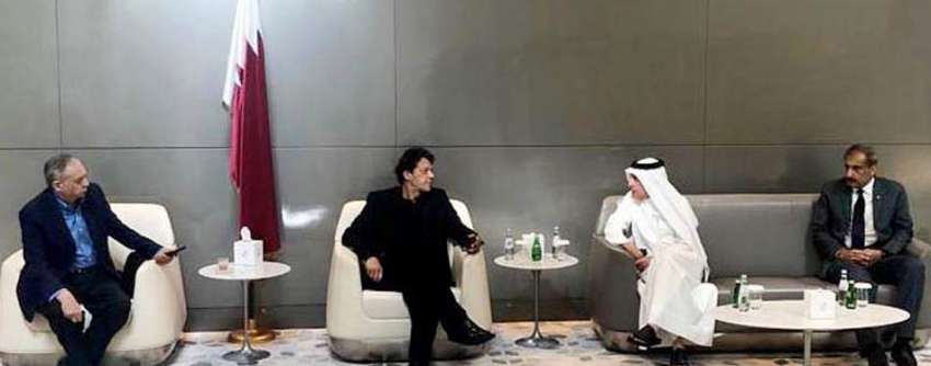 دوہا:وزیر اعظم عمران خان سے قطر ایئرویز کے سی ای او ملاقات ..