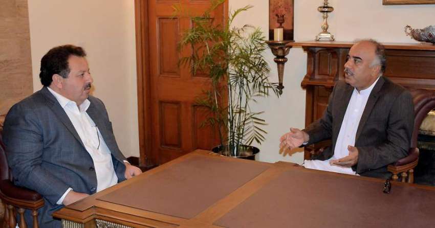 پشاور: گورنر خیبر پختونخوا شاہ فرمان سے صوبائی وزیر برائے ..