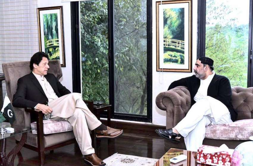 اسلام آباد: وزیر اعظم عمران خان سے وزیر مملکت و سرحدی علاقوں ..