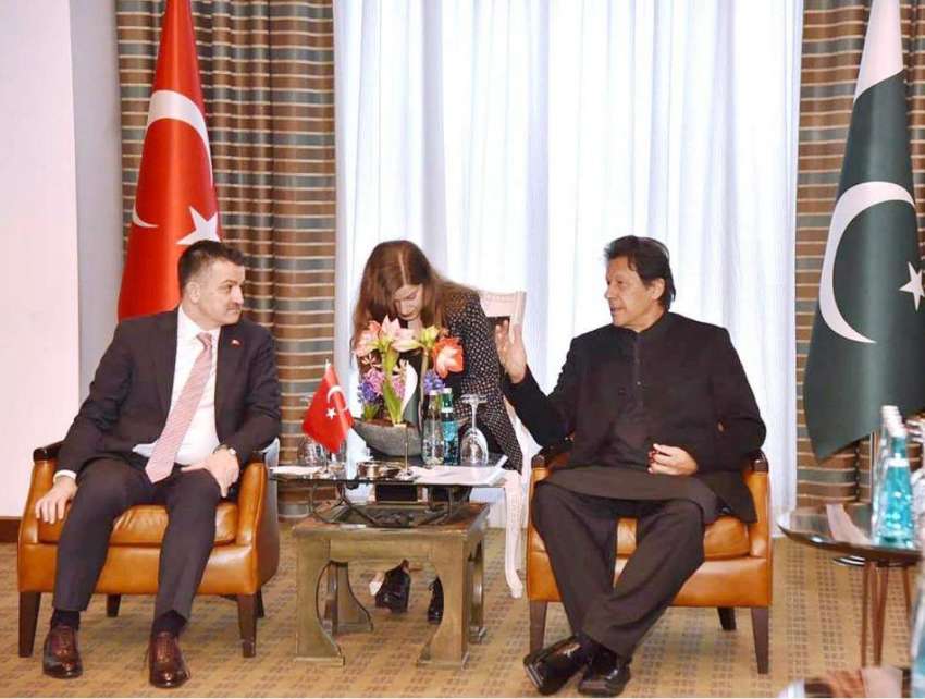 انقرہ: وزیر اعظم عمران خان ترکی کے وزیر زراعت و جنگلات مسٹر ..