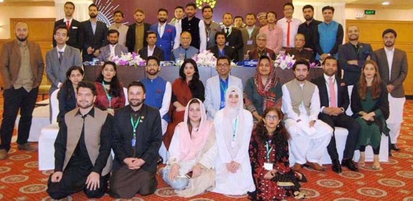 اسلام آباد: مقام ہوٹل میں منعقدہ تقریب کے موقع پر شرکاء کا ..