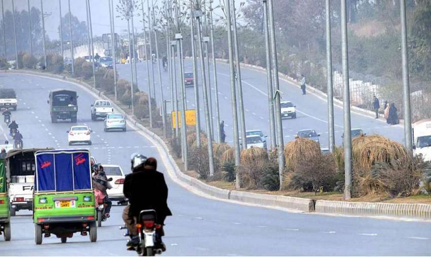 راولپنڈی: سردی کی شدت اور کورے سے بچانے کے لیے گرین بیلٹ ..