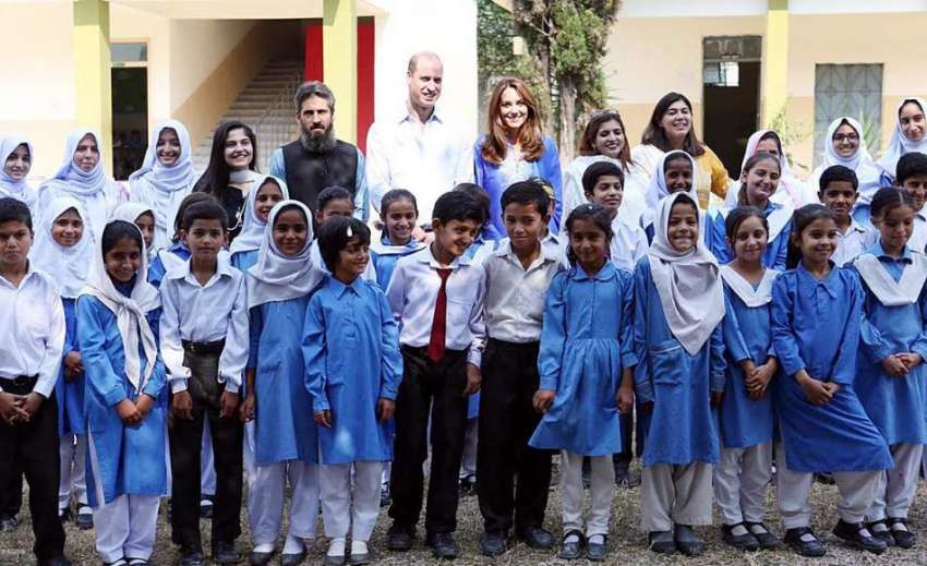 اسلام آباد: برطانوی رائل جوڑے پرنس ولیم اور کیترین الزبتھ ..