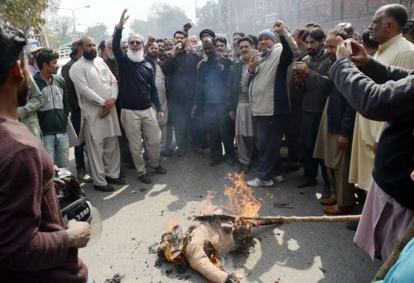 لاہور: سی بی اے پریم یونین کے زیر اہتمام نکالی گئی ریلی میں ..