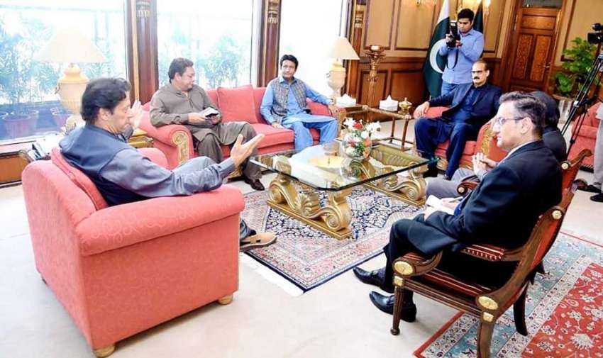 اسلام آباد: وزیراعظم عمران خان سے چوہدری محمد عدنان ایم ..