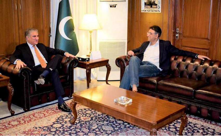 اسلام آباد: وزیر خارجہ شاہ محمود قریشی سے پاکستان تحریک ..