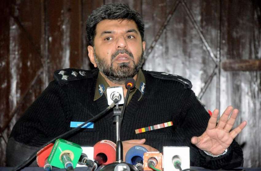 راولپنڈی:سی پی اومحمد یونس پولیس لائن میں میڈیا سے گفتگو ..