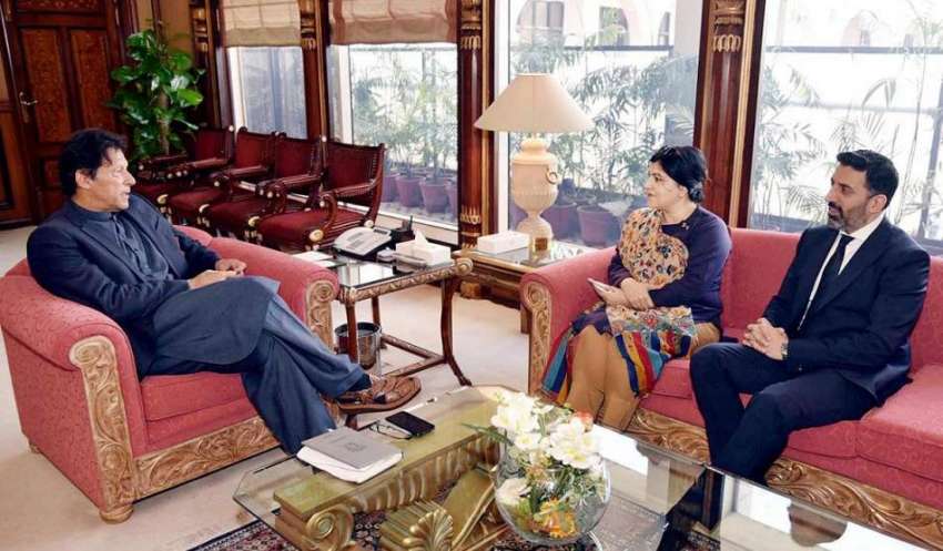 اسلام آباد: وزیر اعظم عمران خان سے بیرونس سعیدہ وارثی ملاقات ..