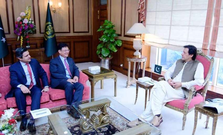 اسلام آباد: وزیراعظم عمران خان سے وائس پریذیڈنٹ ایشین ڈویلپمنٹ ..
