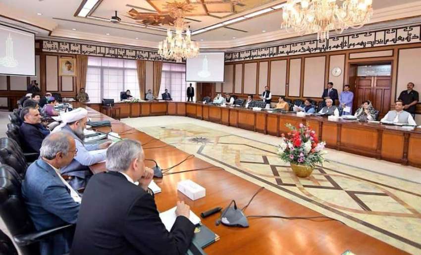 اسلام آباد: وفاقی کابینہ کا اجلاس وزیر اعظم عمران خان کی ..