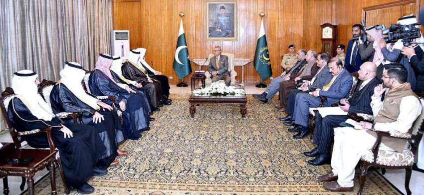 اسلام آباد: صدر ڈاکٹر عارف علوی سعودی عرب کی شوریٰ کونسل ..