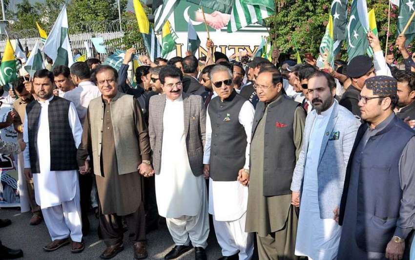 اسلام آباد: صدر ڈاکٹر عارف علوی مقبوضہ کشمیر میں کشمیریوں ..