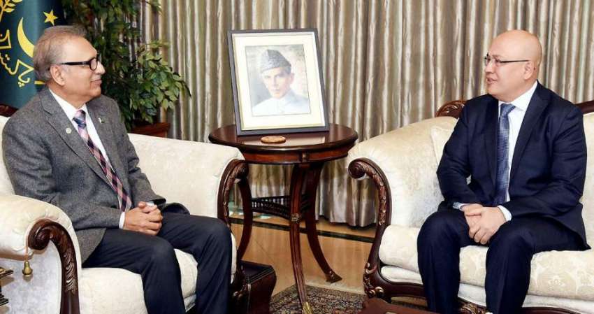 اسلام آباد: صدر مملکت ڈاکٹر عارف علوی سے ازبکستان کے سفیر ..