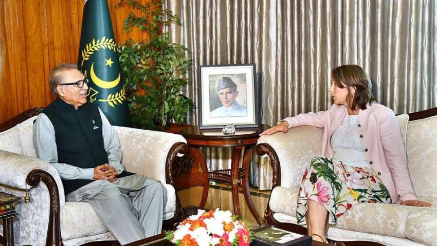 اسلام آباد: صدر مملکت ڈاکٹر عارف علوی سے نیدرلینڈ کی سفیر ..