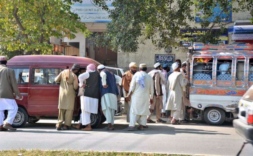 اسلام آباد: وفاقی دارالحکومت میں شاہراہ کشمیر پر ایچ -9 کے ..