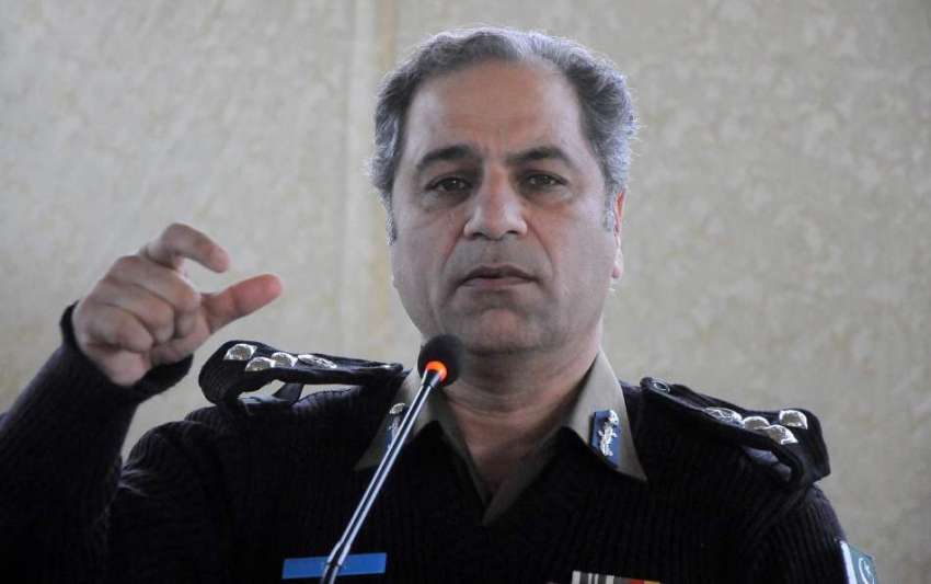 راولپنڈی ریجنل پولیس آفیسر سہیل حبیب تا جک میڈیا سے گفتگوکررہے ..