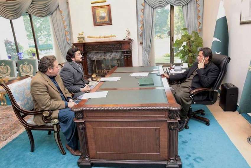 اسلام آباد: وزیراعظم عمران خان سے وزیرمملکت برائے انسداد ..