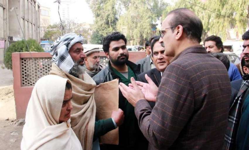 راولپنڈی: وفاقی وزیر صحت عامر محمود کیانی ہسپتال کے دورہ ..
