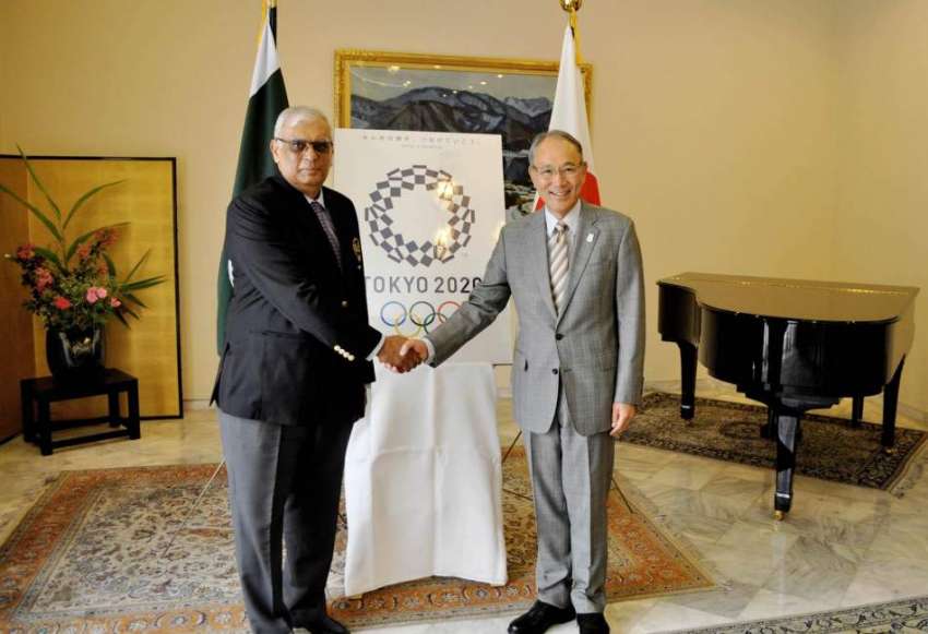 اسلام آباد: جاپان کے سفیر ماتسودا کو نینوری ٹوکیو اولمپکس2020کے ..