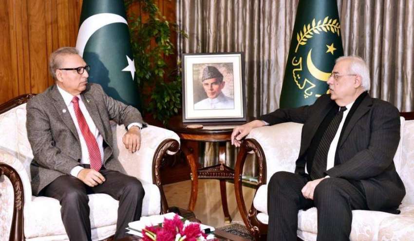 اسلام آباد: صدر مملکت ڈاکٹر عارف علوی سے اٹارنی جنرل آ ف ..