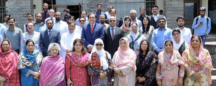 مظفر آباد: آزاد کشمیر کے وزیر بہبود آبادی ڈاکٹر مصطفی بشیر ..
