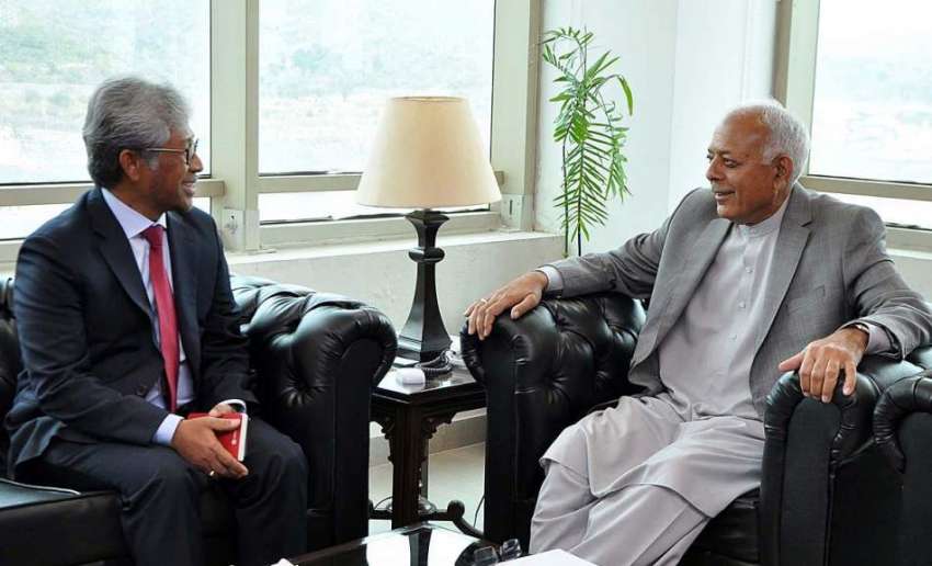 اسلام آباد: وفاقی وزیر ہوا بازی ، غلام سرور خان ایوی ایشن ..