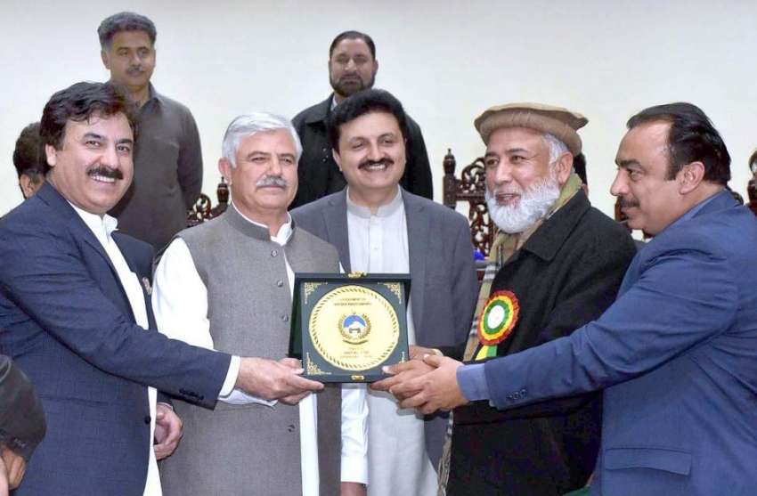 پشاور: وزیراعلیٰ خیبر پختونخوا ، محمود خان پی پی سی کے نومنتخب ..