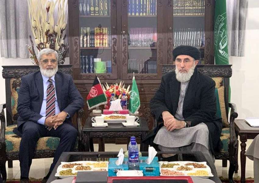 کابل: کابل میں پاکستان کے سفیر زاہد نصر اللہ خان نے حزب اسلامی ..