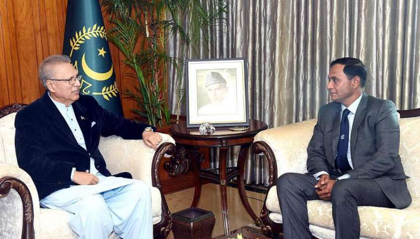 اسلام آباد: صدر مملکت ڈاکٹر عارف علوی مالدیپ کے وائس ایڈمرل ..