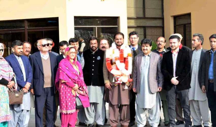 راولپنڈی: پاکستان تحریک انصاف کے مرکزی نائب صدر زاہد حسین ..