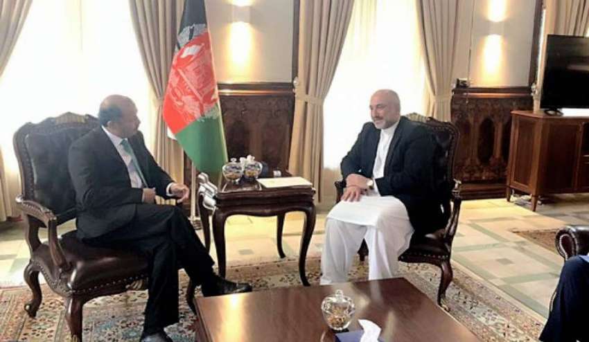 کابل، افغانستان میں پاکستان کے سفیر منصور احمد خان افغان ..