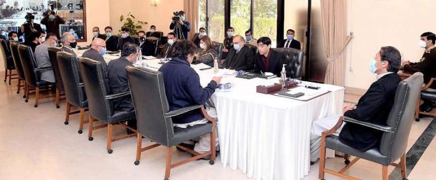 اسلام آباد، وزیراعظم عمران خان اعلی سطحی اجلاس کی صدارت ..
