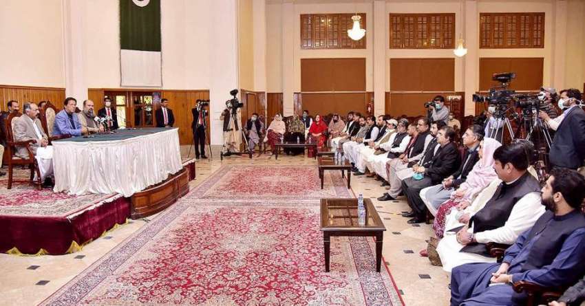 کوئٹہ، وزیراعظم عمران خان بلوچستان کابینہ کے اجلاس سے خطاب ..
