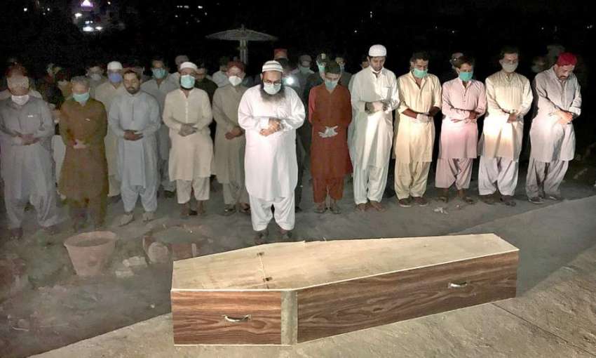 حیدرآباد: کنٹونمنٹ قبرستان میں ایک کورونا وبائی بیماری ..