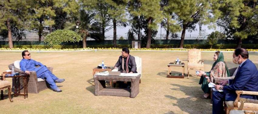 اسلام آباد، وزیراعظم عمران خان سے انصاف ویلفئیر ونگ کے سیکرٹری ..