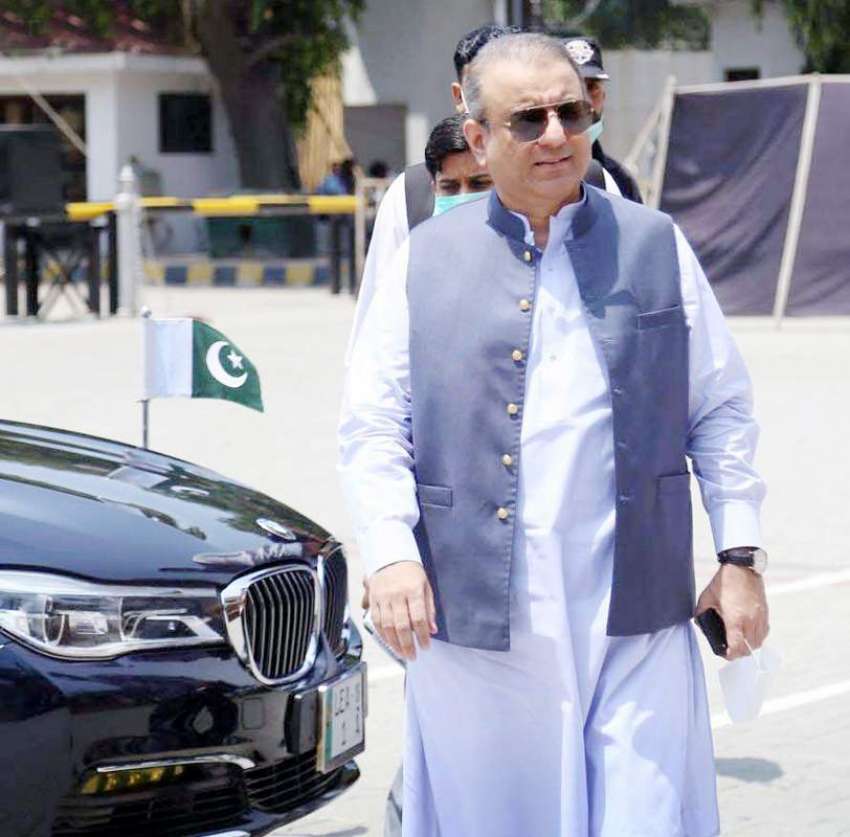 لاہور: سینئر صوبائی وزیر عبدالعلیم خان پنجاب اسمبلی کے اجلاس ..