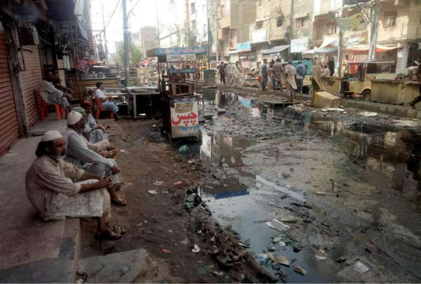 کراچی: لیاری میں این اے 108 اور 109 کی حالت زار ہے شاہ عبدالطیف ..