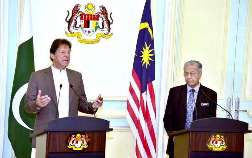 پرتاجایا: وزیر اعظم عمران خان ملائیشیا میں  پریس کانفرنس ..