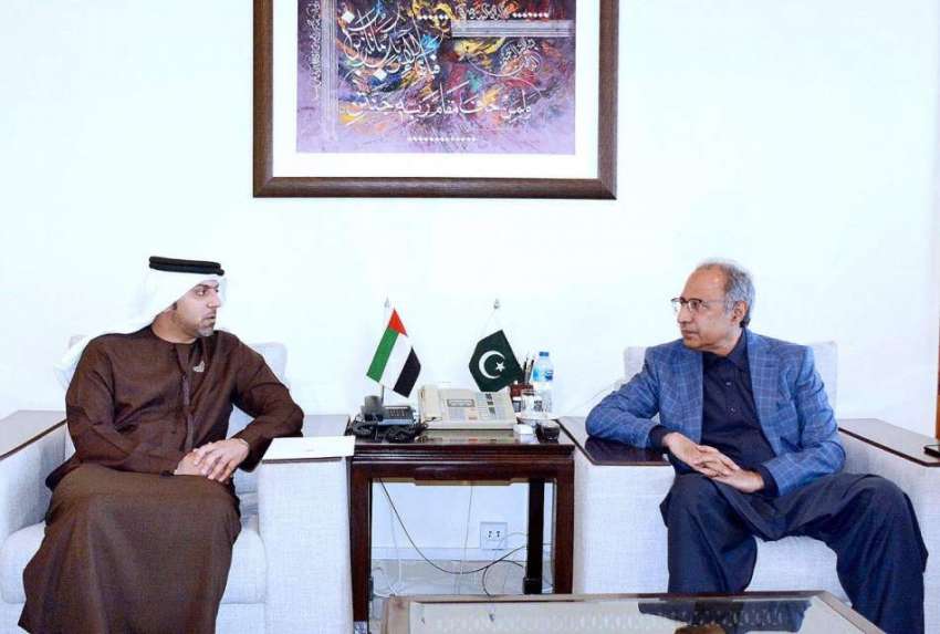 اسلام آباد: متحدہ عرب امارات کے سفیر حماد عبید ابراہیم سلیم ..