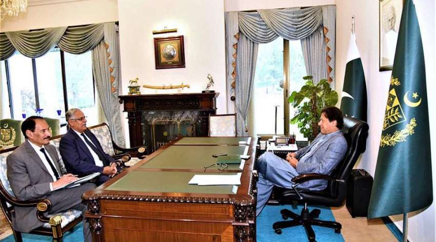 اسلام آباد: وزیراعظم عمران خان سے ایم این اے غوث بخش خان ..