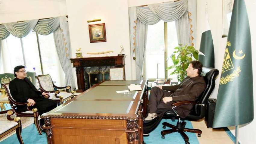 اسلام آباد: سینیٹر فیصل جاوید نے وزیراعظم عمران خان سے ملاقات ..